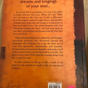 Quiet moments with God devotional book